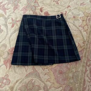 john galt plaid skirt